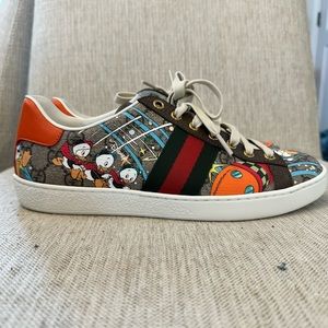 Gucci Disney Huey Duey Luey Size 39 tennis shoes